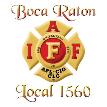Boca Raton Fire IAFF 1560 Logo